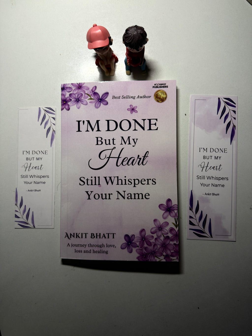 SIGNED COPY + LETTER + BOOKMARK 📕 OF I’m DONE BOOK ( ANKIT BHATT )
