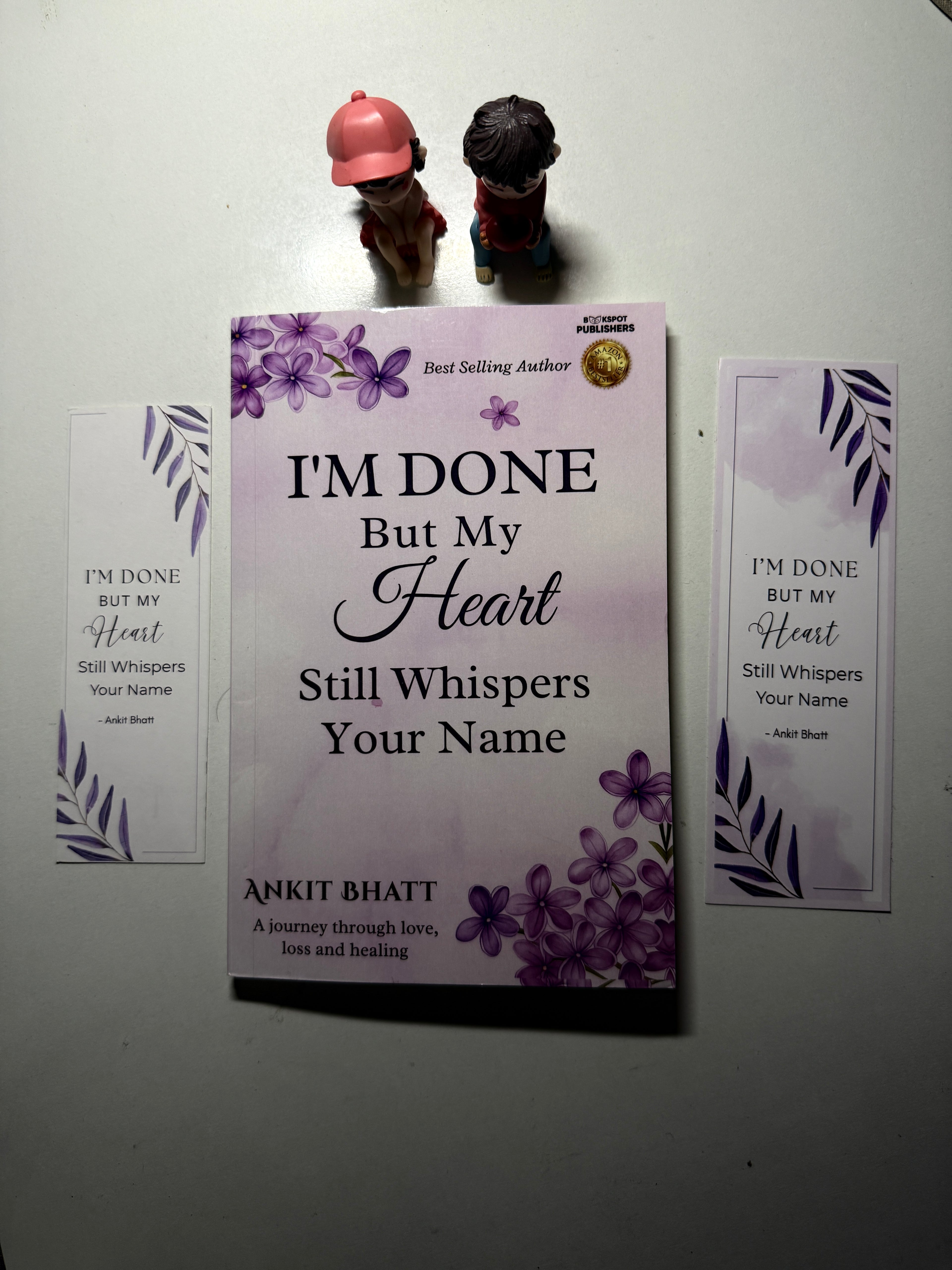 SIGNED COPY + LETTER + BOOKMARK 📕 OF I’m DONE BOOK ( ANKIT BHATT )