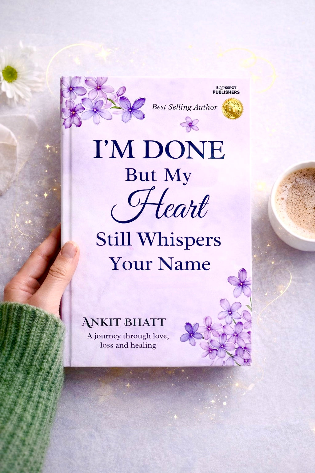 SIGNED COPY + LETTER + BOOKMARK 📕 OF I’m DONE BOOK ( ANKIT BHATT )